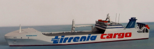 Roll on "Massimo Mura" Tirrenia Cargo (1 p.) I 2015 no. 233A from Albatros